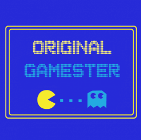 Original Gamester Funny Retro Gamer