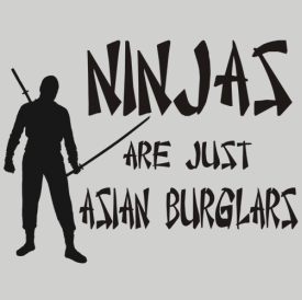 Ninja Burglar T-shirt