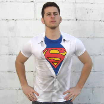 Clark Kent Superman T-Shirt Costume