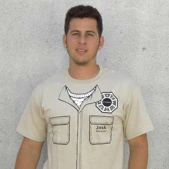 Jack Shephard Dharma Initiative T-Shirt Costume