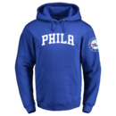 Men's Philadelphia 76ers Design Your Own Logo Pullover Hoodie