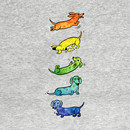 Watercolor Dachshunds T-Shirt