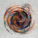 Gravity Color Whirlpool Abstract T-Shirt