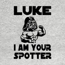 Star Wars Gym Luke I Am Your Spotter T-Shirt