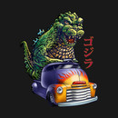 Godzilla Monster Truck T-Shirt