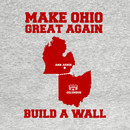 MAKE OHIO GREAT AGAIN (SCARLET ON GRAY) T-Shirt