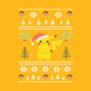 Ugly Christmas Sweater Pokemon Starter - Yellow T-Shirt