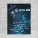 Doctor Who Quote 900 Years of Time and Space T-Shirt