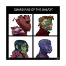 Guardians of the Galaxy Gorillaz T-Shirt
