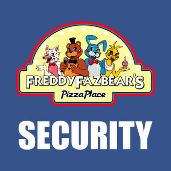 Five Nights at Freddy's 2 - Freddy Fazbear's Security Logo  T-Shirt