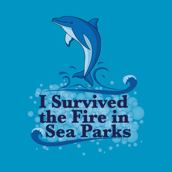 I survived the fire in sea parks T-Shirt