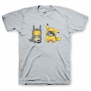 T&P Pajamas ~ Totoro and Pikachu Tribute