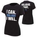 "Roman Reigns ""I Can I Will"" Women's Authentic T-Shirt"