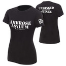 "Dean Ambrose ""Unhinged and on the Fringe"" Women's Authentic T-Shirt"