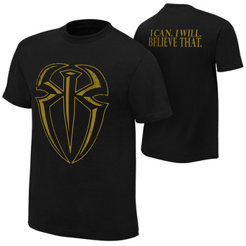 "Roman Reigns ""I Can I Will"" Gold Edition T-Shirt"