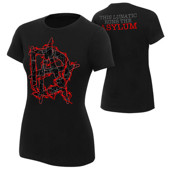 "Dean Ambrose ""This Lunatic Runs the Asylum"" Women's Authentic T-Shirt"