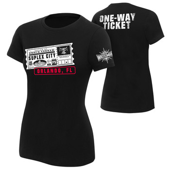 "Brock Lesnar ""One Way Ticket"" Orlando Women's T-Shirt"