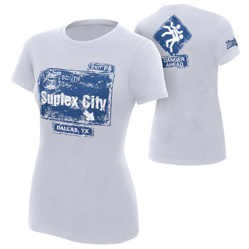 "Brock Lesnar ""Suplex City: Dallas, TX"" Women's WrestleMania 32 Edition T-Shirt"