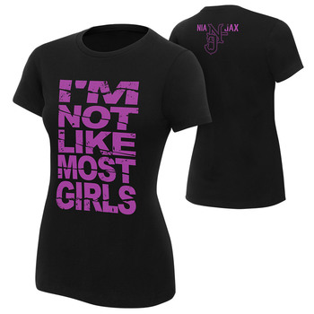 "Nia Jax ""I'm Not Like Most Girls"" Women's Authentic T-Shirt"