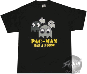 Pac-man Has A Posse Tshirt