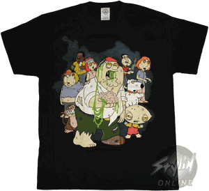 Family Guy Zombies Tshirt