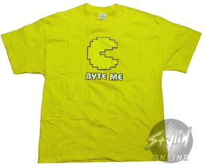 Pac Man Byte Me T-Shirt