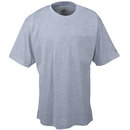 Berne Shirts: Men's Grey Pocket Tee Shirt BSM16 GREY