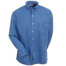 Dickies Shirts: Men's French Blue SS36 FB Long Sleeve Oxford Shirt