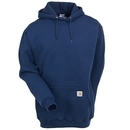 Carhartt Sweatshirts: Men's K121 472 Midweight Navy Hooded Pullover Sweatshirt