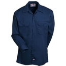 Dickies Shirts: Men's Dark Navy 574 DN Long Sleeve Uniform Shirt