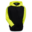 Arborwear Sweatshirts: Men's Black/Safety Yellow 400460 BK/SY 2 Tone Tech Double Thick Sweatshirt