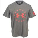Under Armour Shirts: Freedom Loose Fit 1268759 092 Carbon Grey Heather Men's Tactical T-Shirt