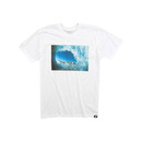 Surf Ride Oside Tunnel T Shirt in White