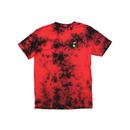 Surf Ride Swoosh TieDye T Shirt in Red