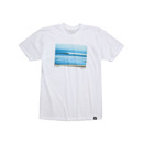 Surf Ride Cardiff T Shirt in White