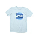 RVCA Sanborn Gradient T Shirt in Arona Blue