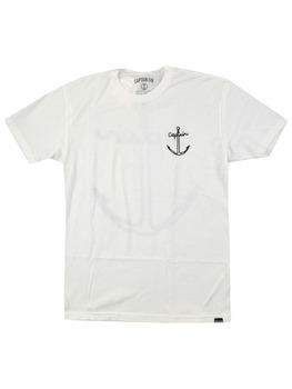 Captain Fin Co. Stable T Shirt in White