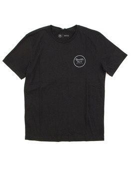 Brixton Wheeler II T Shirt in Black