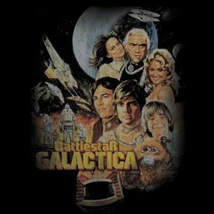Battlestar Galactica Distressed Movie Poster