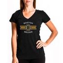 Boston Bruins Women's Little Arch FX V-Neck T-Shirt