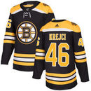 David Krejci Boston Bruins adidas adizero NHL Authentic Pro Home Jersey