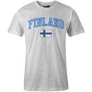 Finland MyCountry Vintage Jersey T-Shirt (Heather Gray)