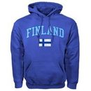 Finland MyCountry Vintage Pullover Hoodie (Royal)
