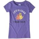 Life is Good Girls Together Crusher Tee