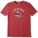Life is Good Men's Holiday Golf Crusher Tee