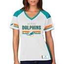 Miami Dolphins Women's Draft Me NFL V-Neck T-Shirt