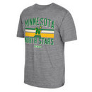 Minnesota North Stars CCM Retro Classic Stripe Tri-Blend T-Shirt