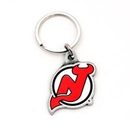 New Jersey Devils NHL Logo Keychain