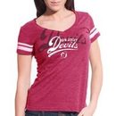 New Jersey Devils Women's Double Take Script V FX T-Shirt