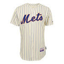 New York Mets Authentic COOL BASE Home MLB Baseball Jersey